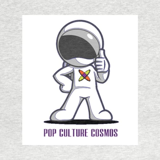 Pop Culture Cosmos Logo Front/Back Tee by Pop Culture Cosmos